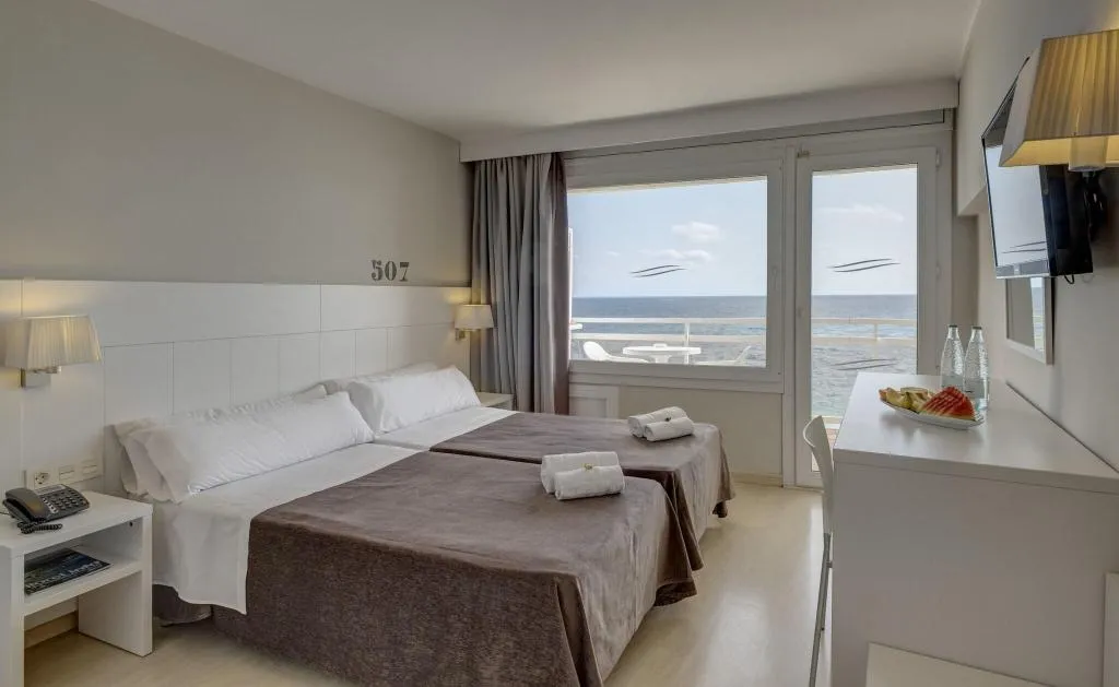 Double or Twin SEA VIEW WITH BALCONY Room, Rosamar Maxim, Costa Brava