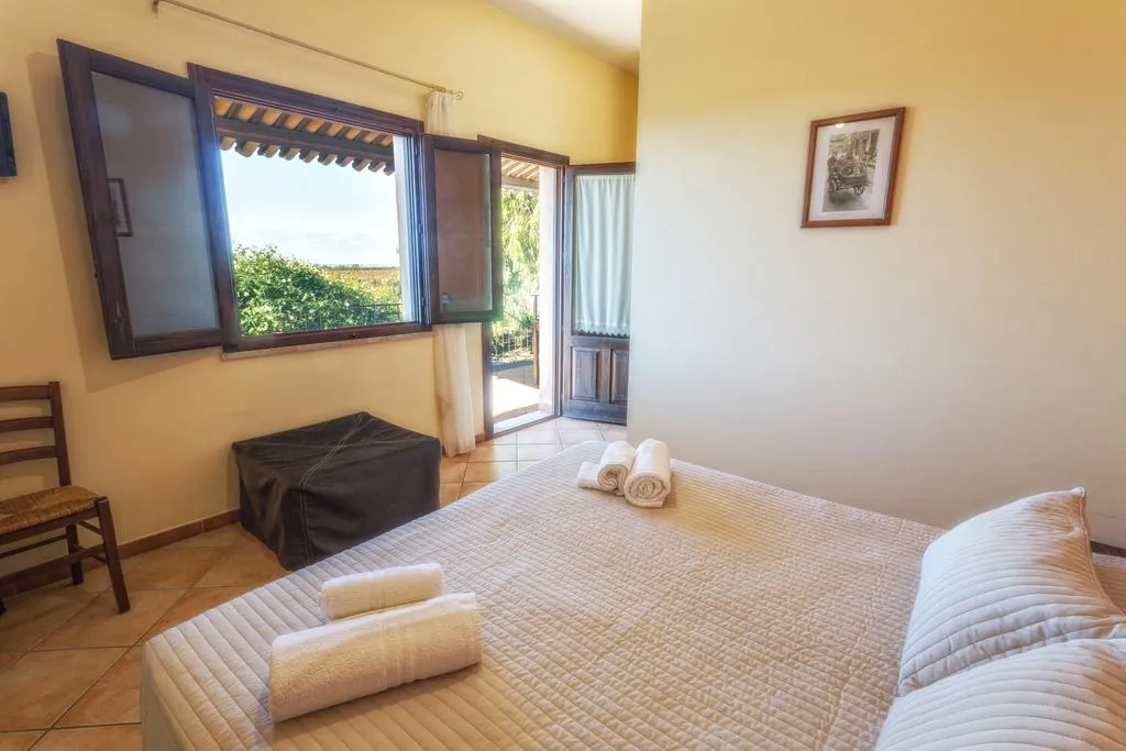 DOUBLE SINGLE USE SEA VIEW Room, Agriturismo Vultaggio, Palermo