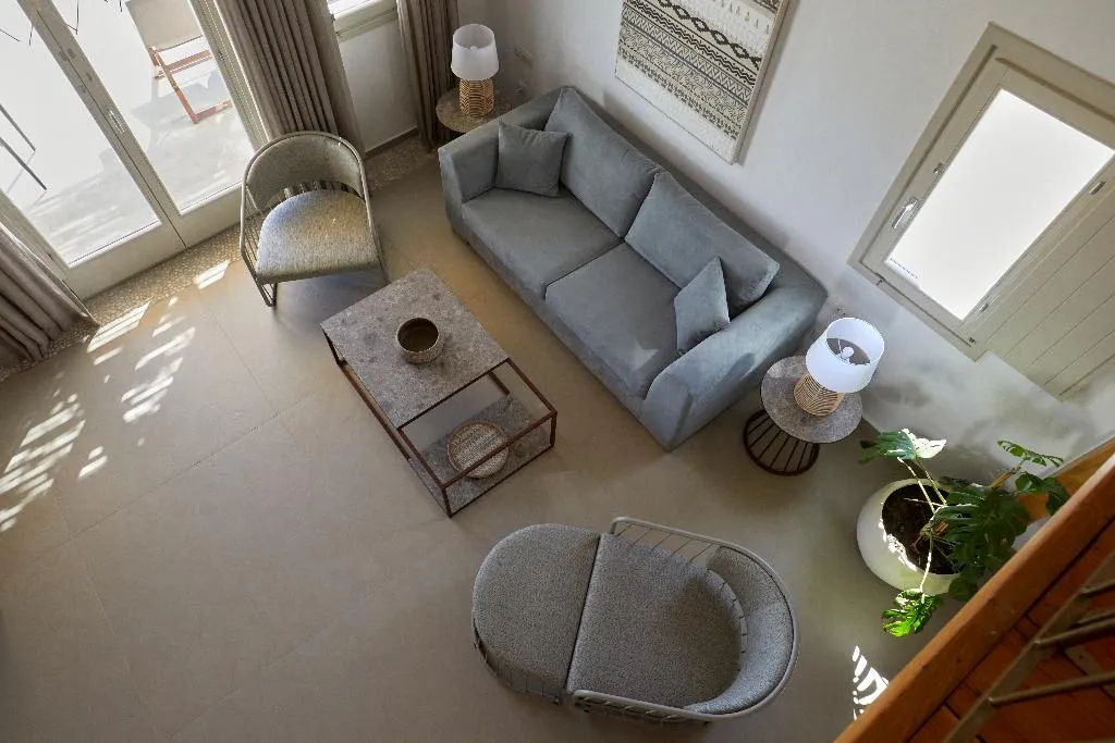 SUITE DUPLEX Room, Sea Breeze Santorini Beach Resort, Curio Collectio, Santorini