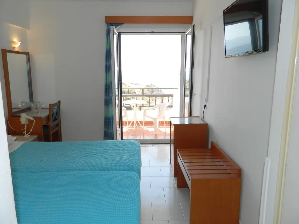 DOUBLE SINGLE USE SEA VIEW Room, Glikorisa Beach, Samos