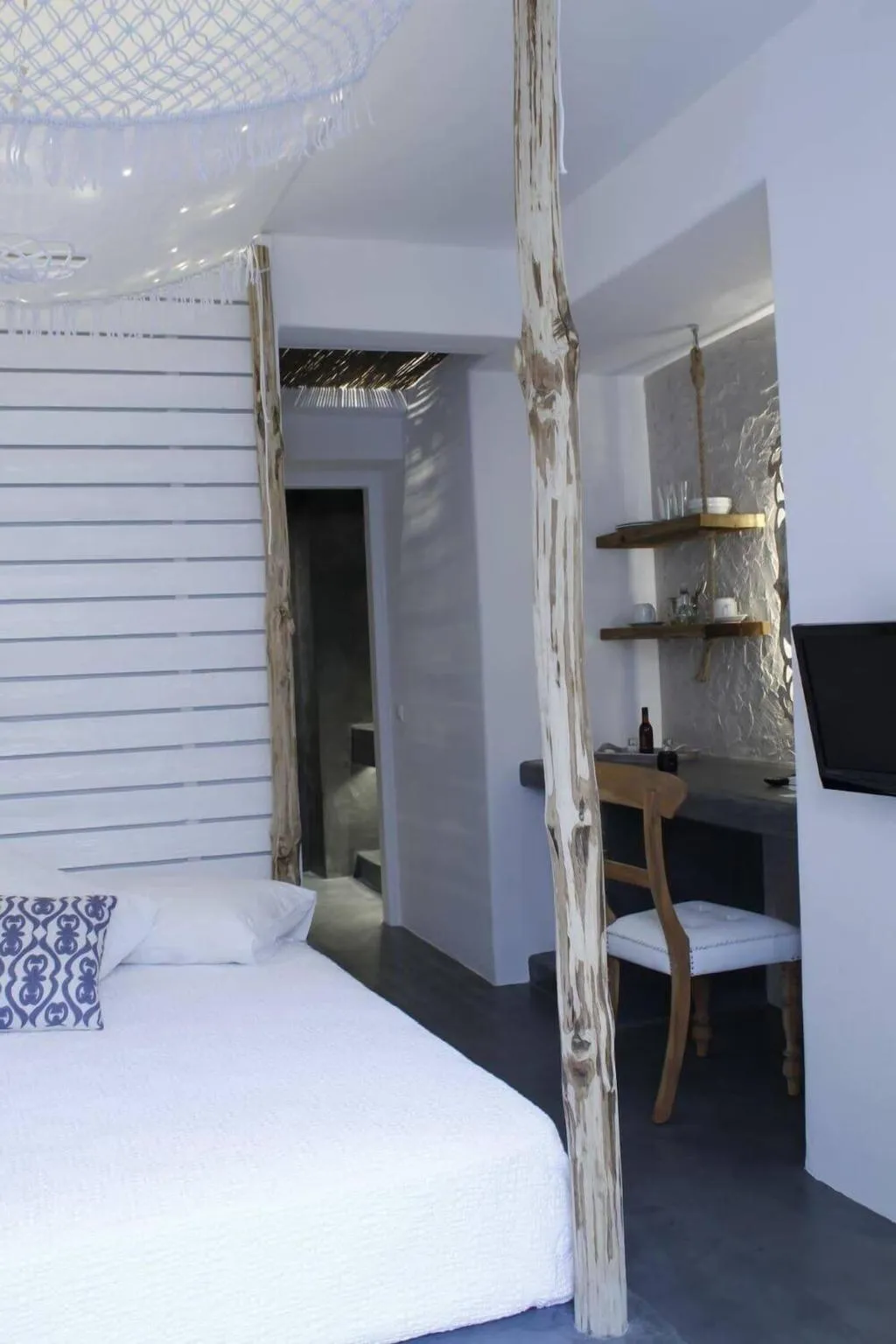Room, Makris Beach Hotel, Santorini