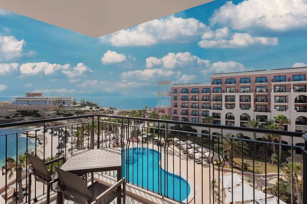 DOUBLE DELUXE SEA VIEW Room, Westin Dragonara Resort, Malta