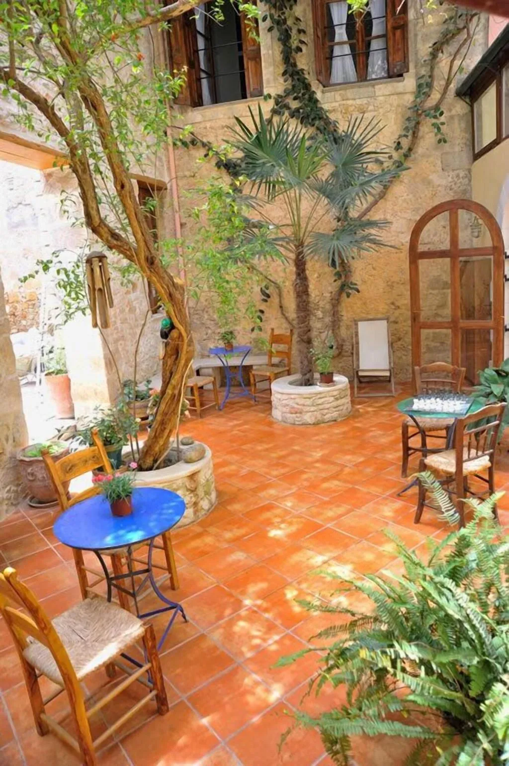 Restaurant, Byzantine Hotel, Crete