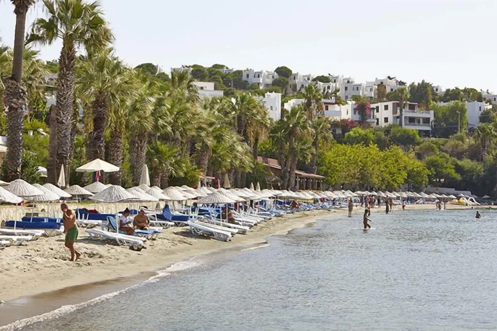 Beach, Meteor Beach Hotel, Bodrum
