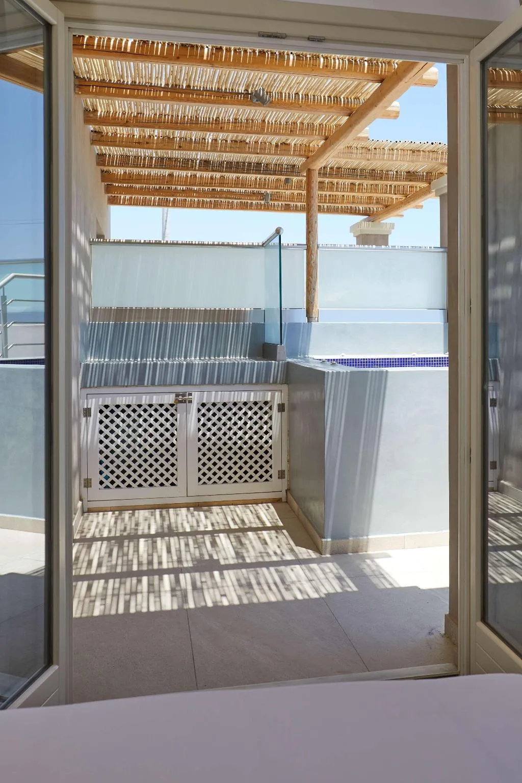 DOUBLE GUEST ROOM QUEEN BED Room, Sea Breeze Santorini Beach Resort, Curio Collectio, Santorini