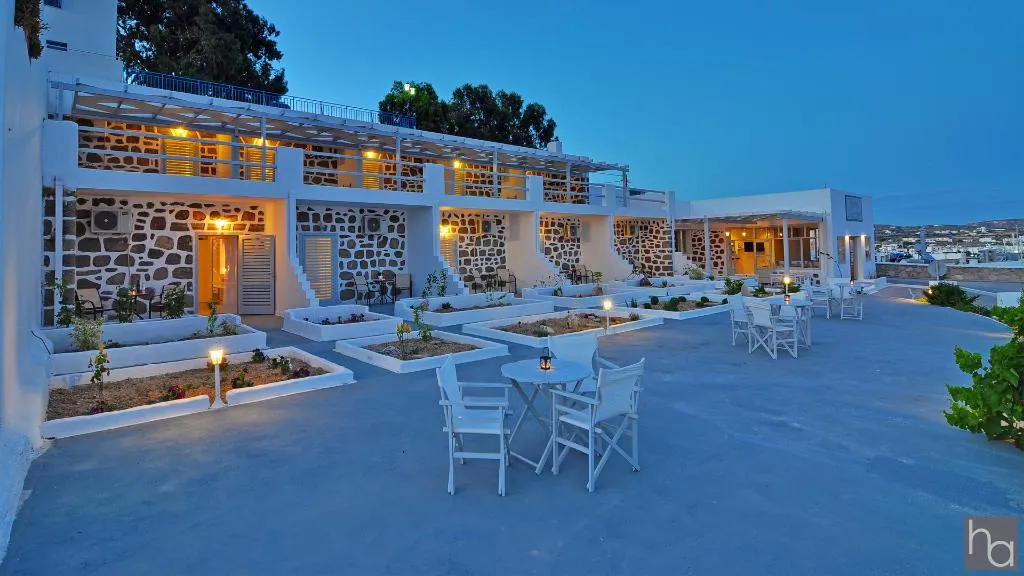 General view, Adamas Hotel, Santorini