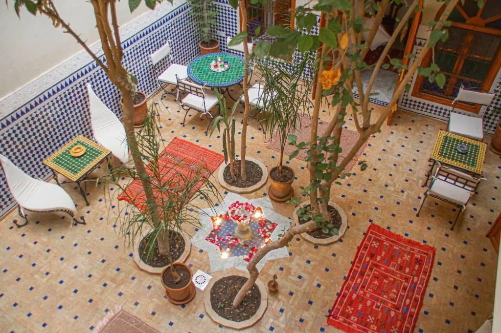 Terrace, Riad Dar Tamlil, Marrakech