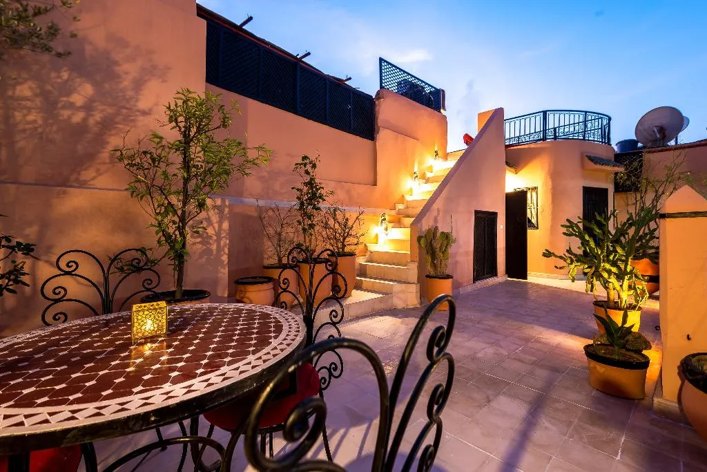 Terrace, Riad La Gazelle Du Sud, Marrakech