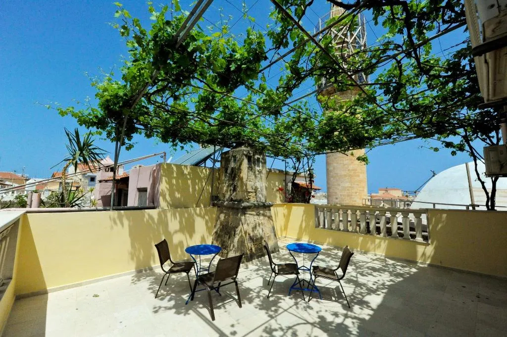 Terrace, Byzantine Hotel, Crete