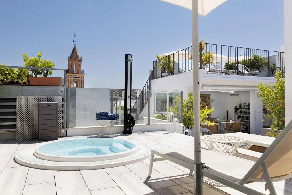 Terrace, Hotel Amadeus La Musica, Seville