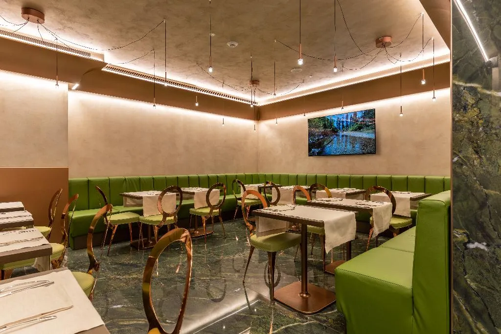 Restaurant, Ariston Hotel, Milan