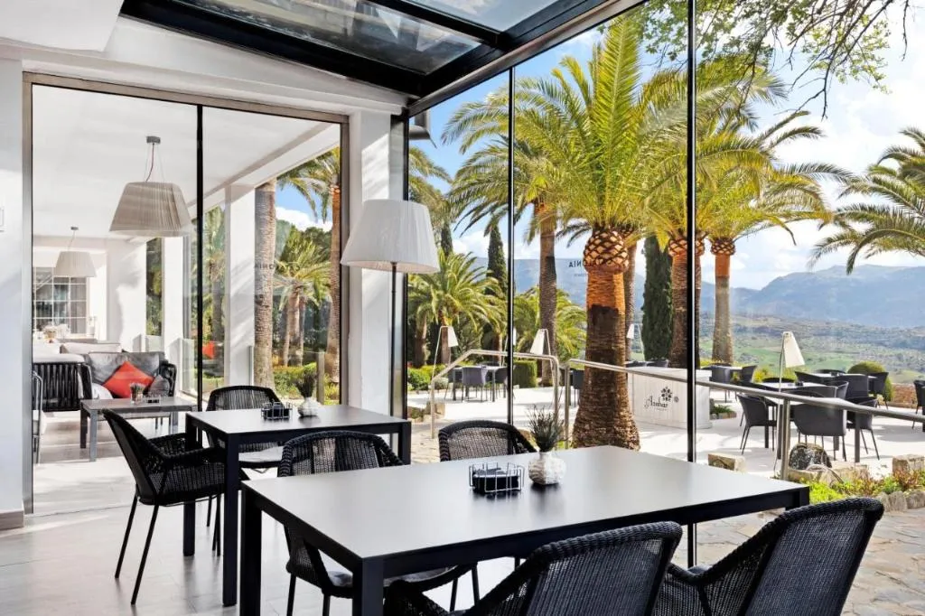 Terrace, Catalonia Reina Victoria Hotel, Costa Del Sol