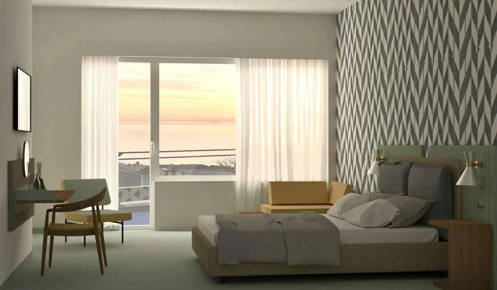 Double or Twin DELUXE KING BED Room, Reginna Palace, Naples