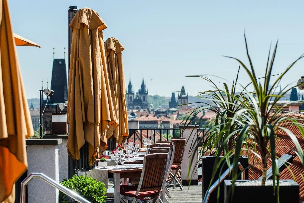 Terrace, Aria Hotel Prague, Prague