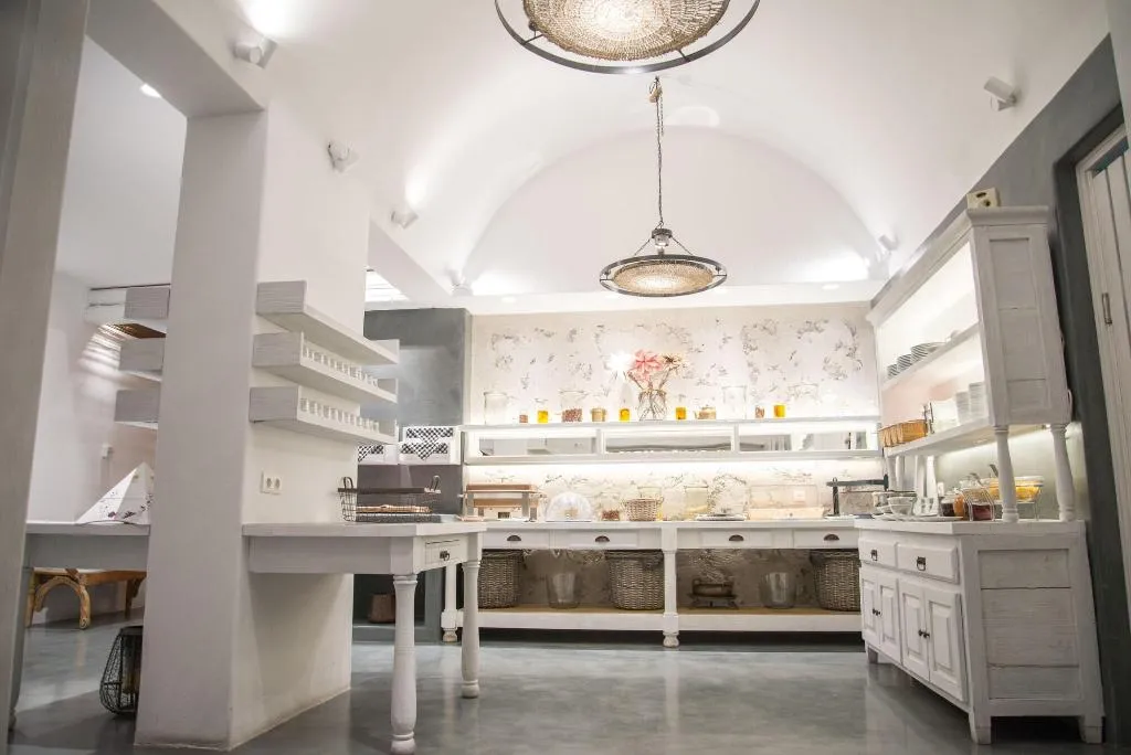 Restaurant, Makris Beach Hotel, Santorini