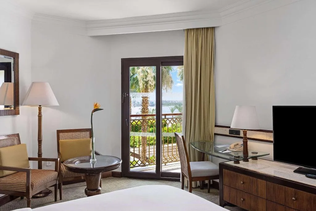 TWIN GUEST ROOM GARDEN VIEW Room, Hilton Luxor Resort & Spa, Luxor