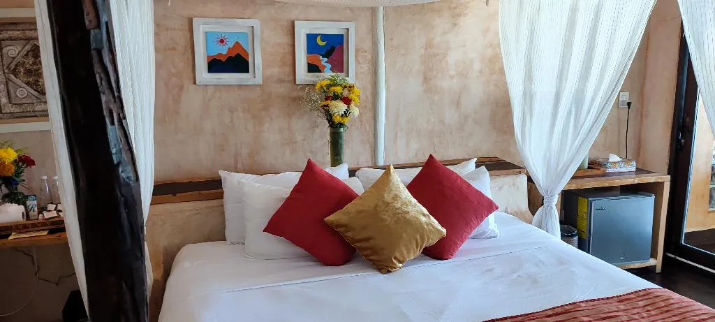 JUNIOR SUITE OCEAN VIEW Room, Villa Las Estrellas Tulum - located at party zone, Cancun Area