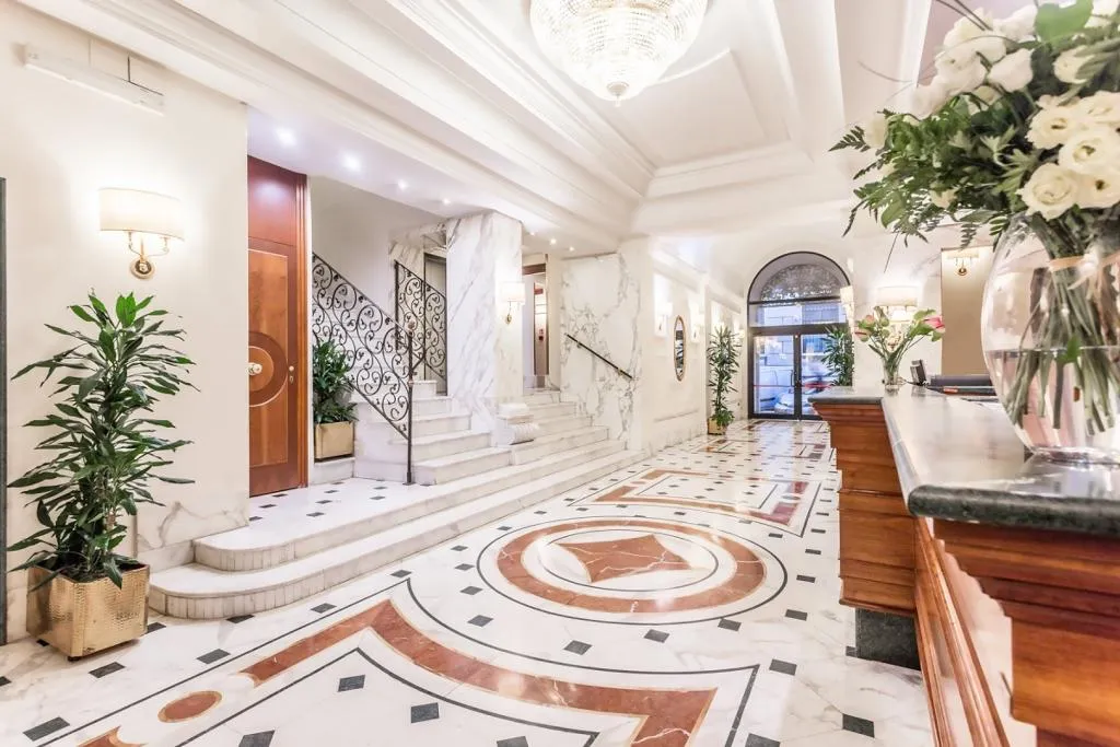 Lobby, Raeli Hotel Archimede, Rome