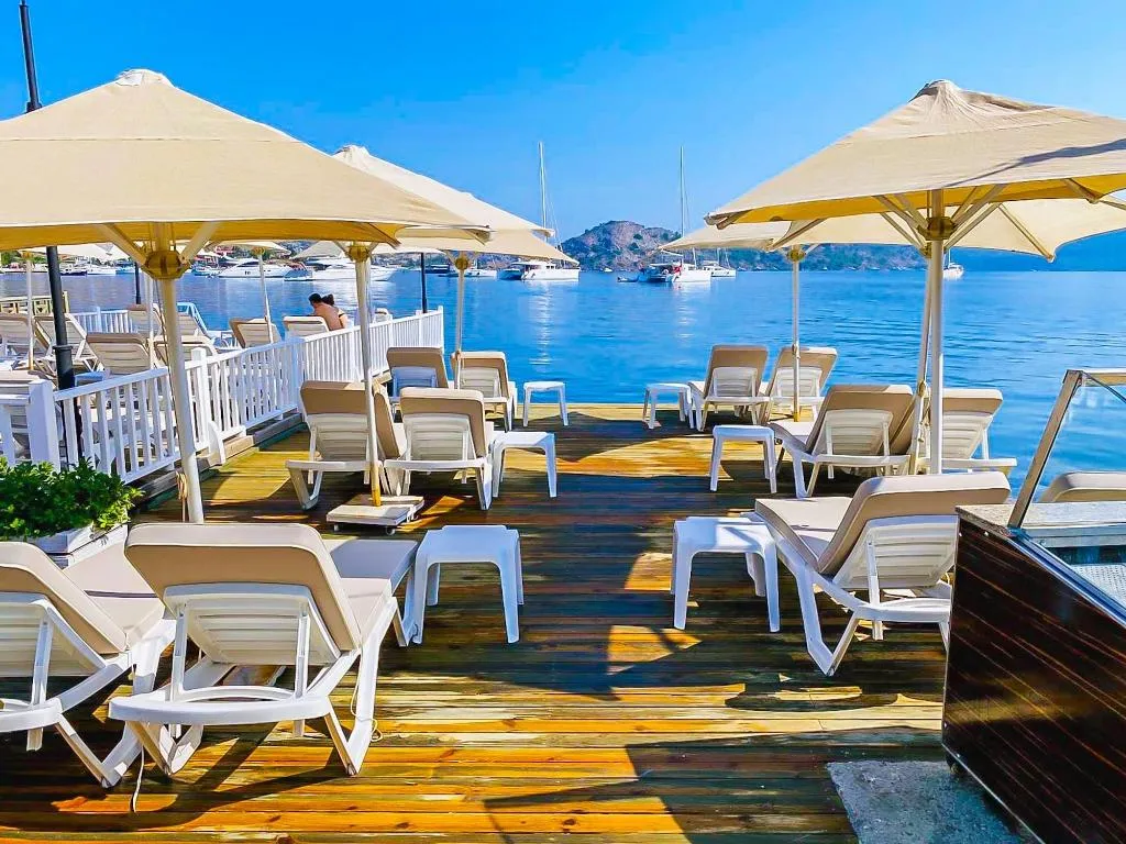 Beach, Lunabegonvil Tas Evler, Dalaman