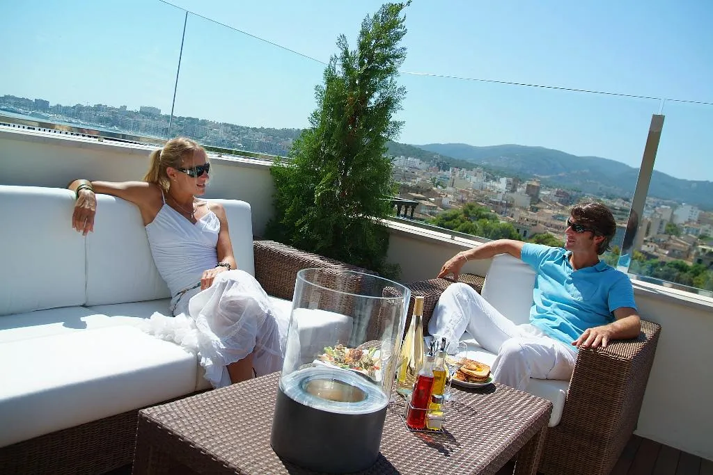 Terrace, Hotel Saratoga, Majorca