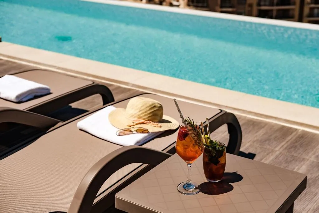 Terrace, Mayflower Hotel, Malta