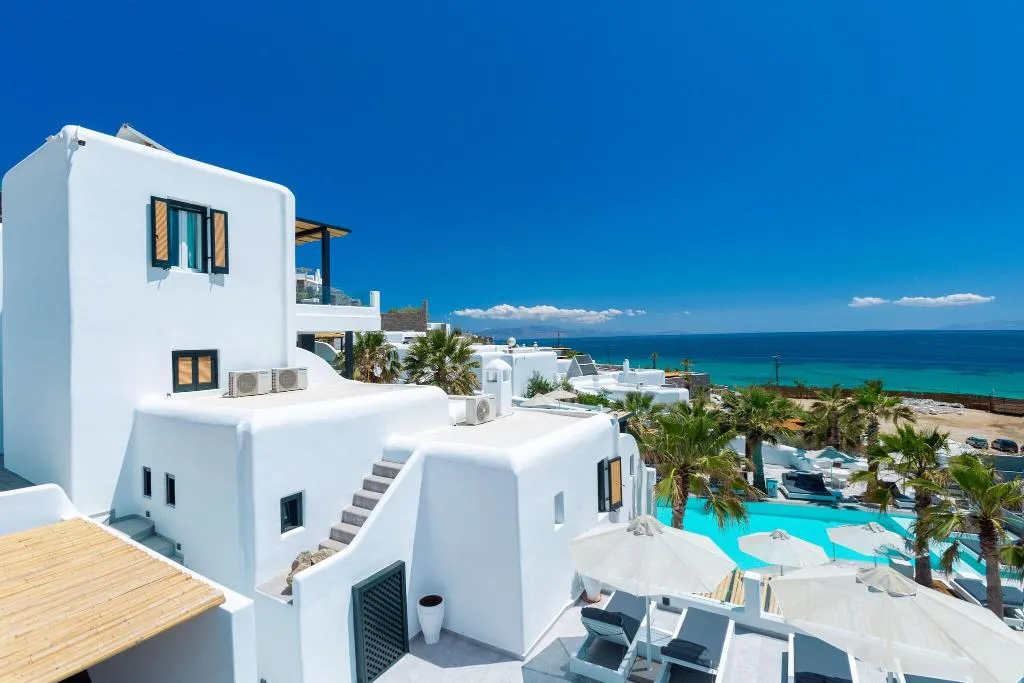 General view, Tropicana Hotel, Mykonos