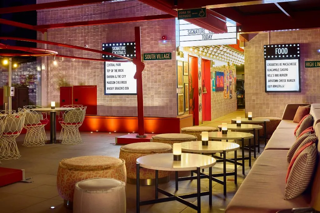 Terrace, Hard Rock Hotel Madrid, Madrid