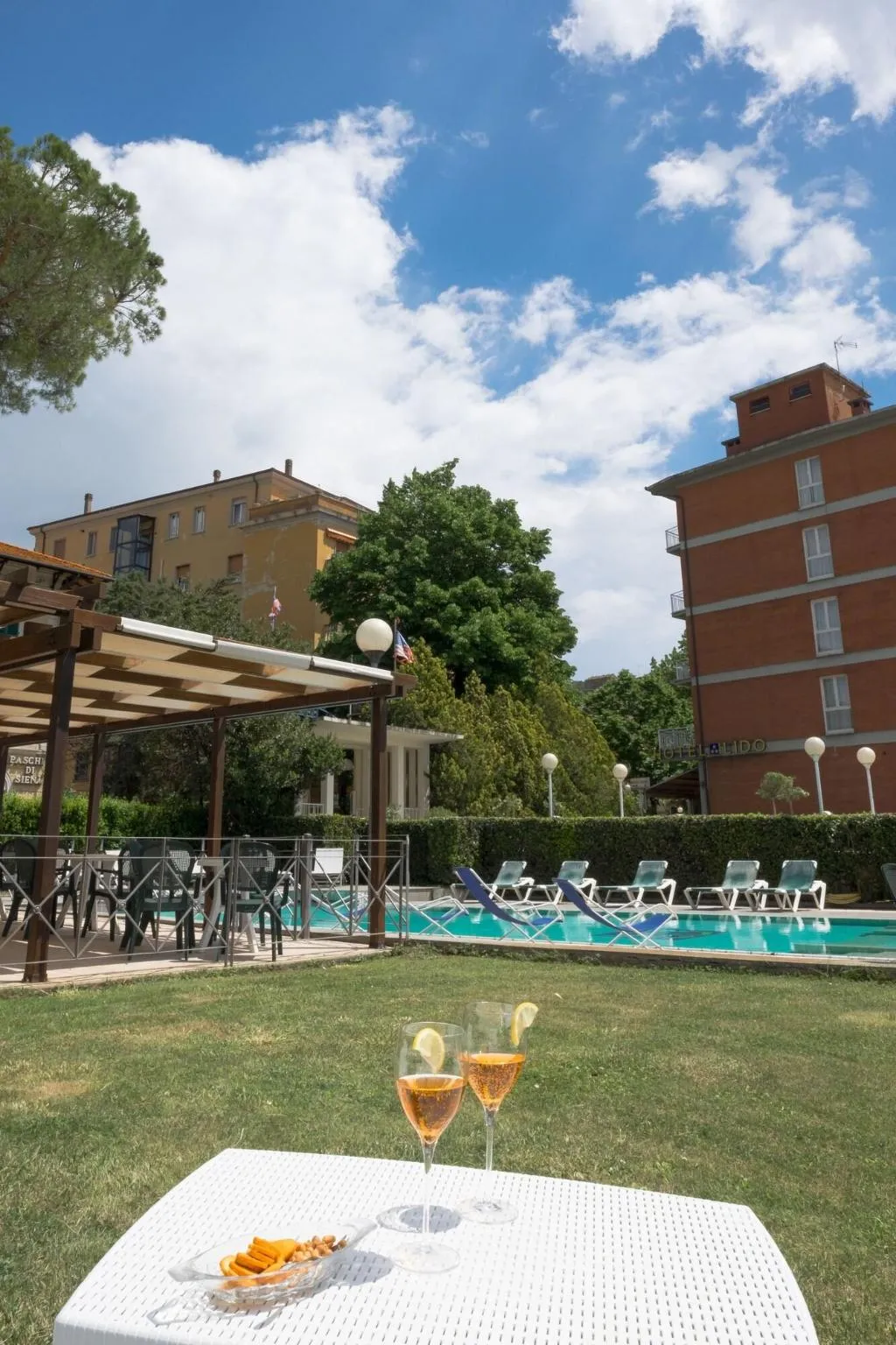 Terrace, Hotel Lido, Perugia