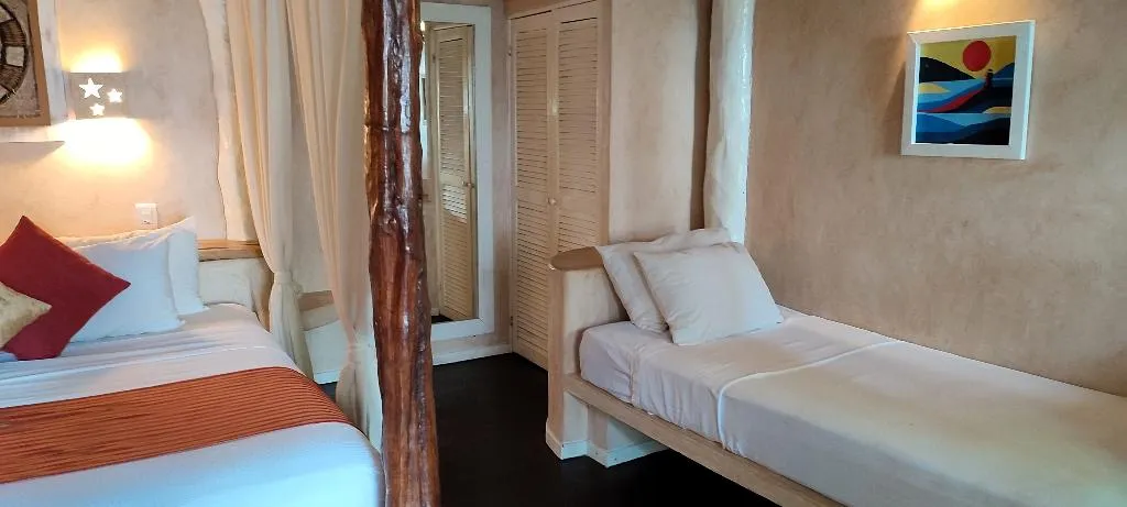 SUITE OCEAN VIEW Room, Villa Las Estrellas Tulum - located at party zone, Cancun Area