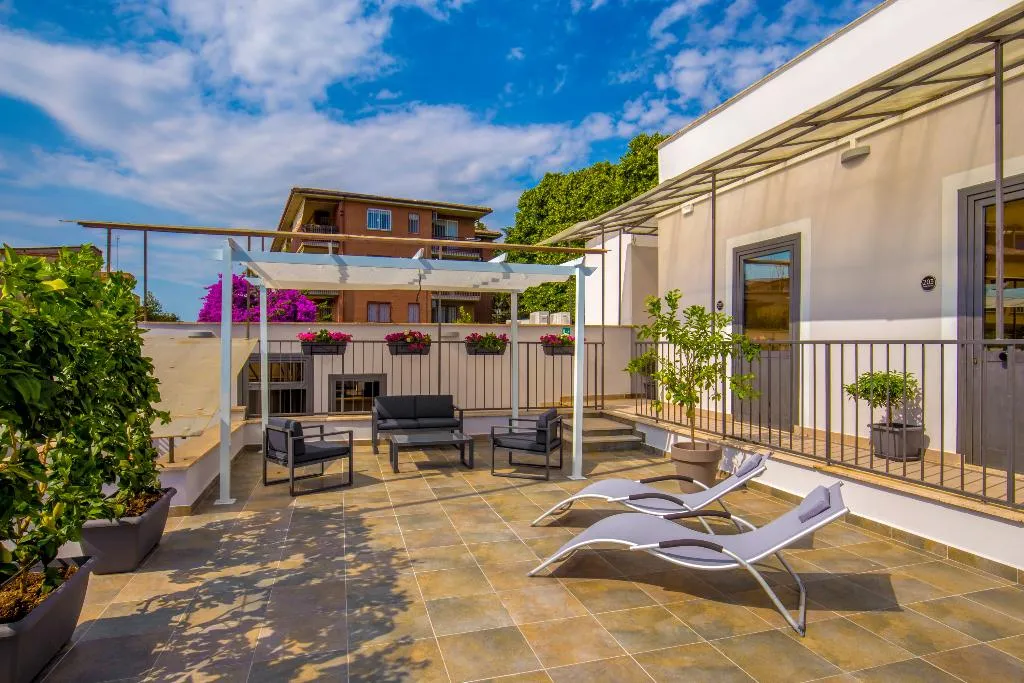Terrace, Urban Garden Hotel, Rome