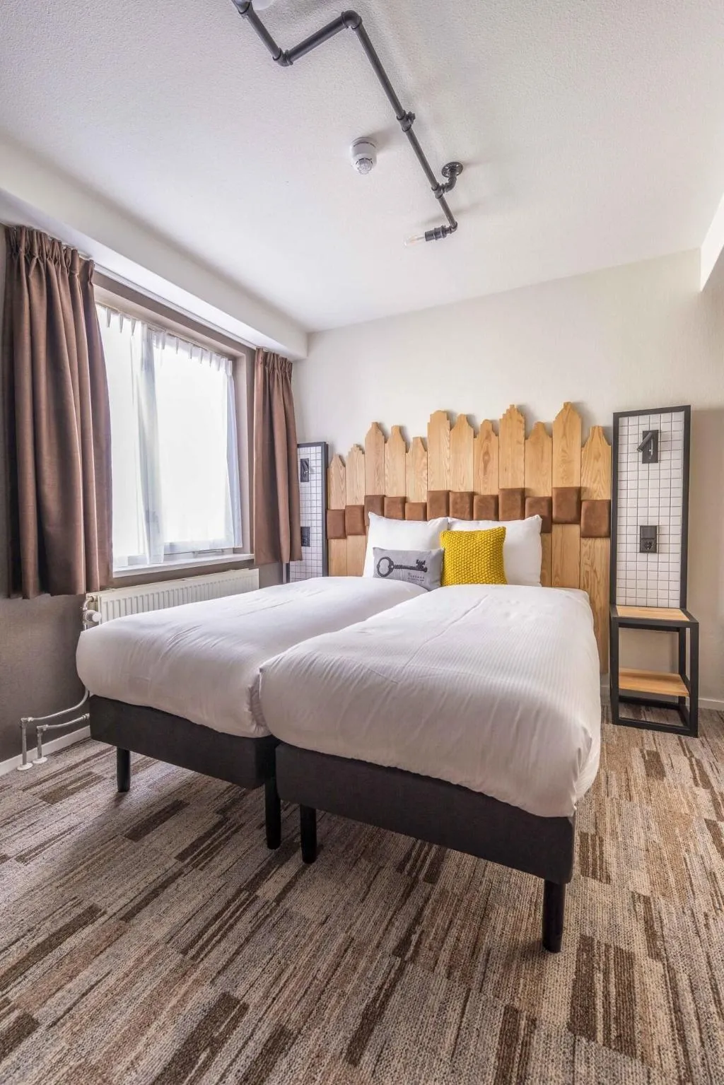 TWIN STANDARD Room, Mr Jordaan Hotel, Amsterdam