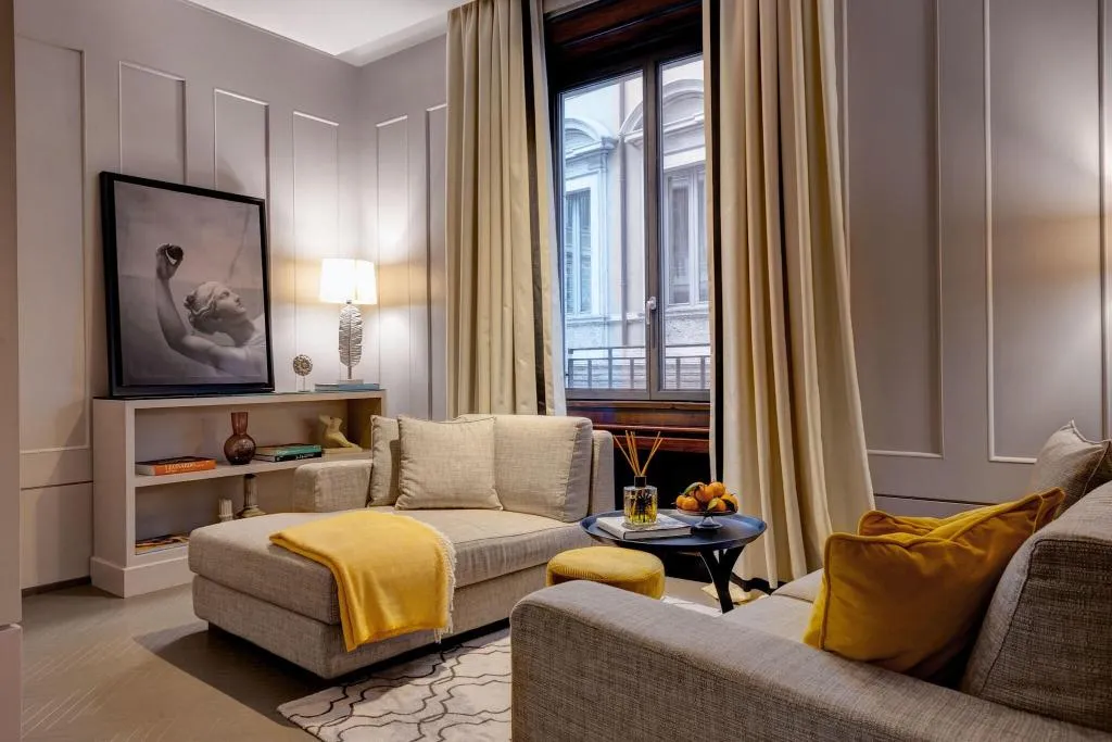 SUITE KING SIZE BED Room, Singer Palace Hotel, Rome