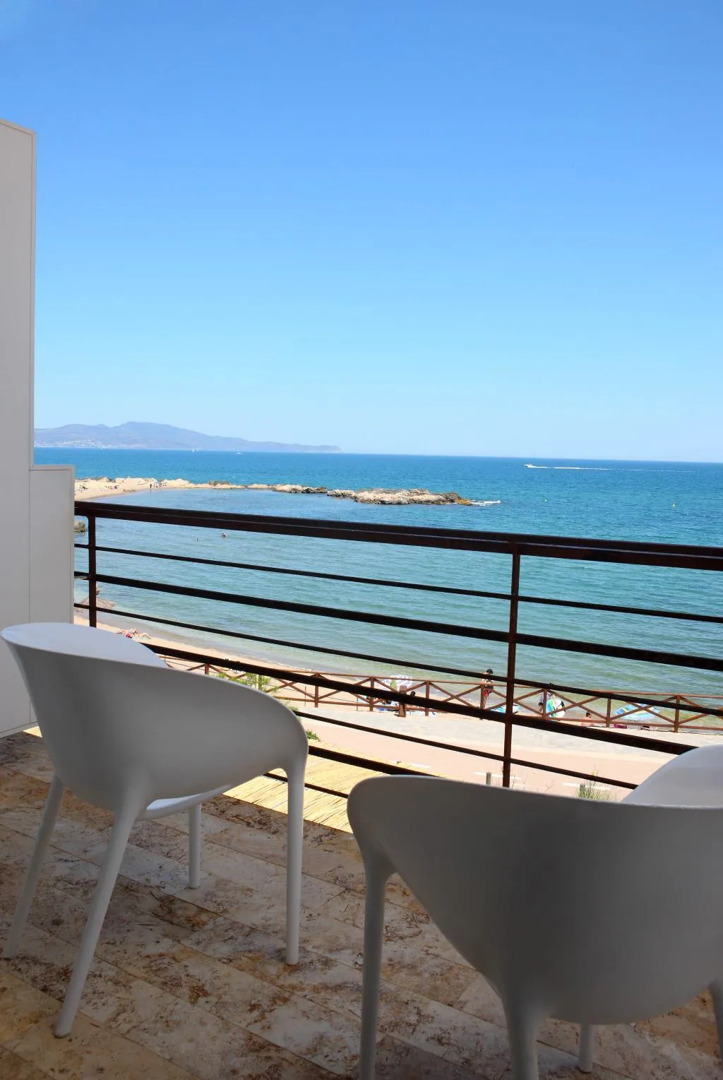 DOUBLE SEA VIEW WITH TERRACE Room, Hostal Spa Empuries, Costa Brava