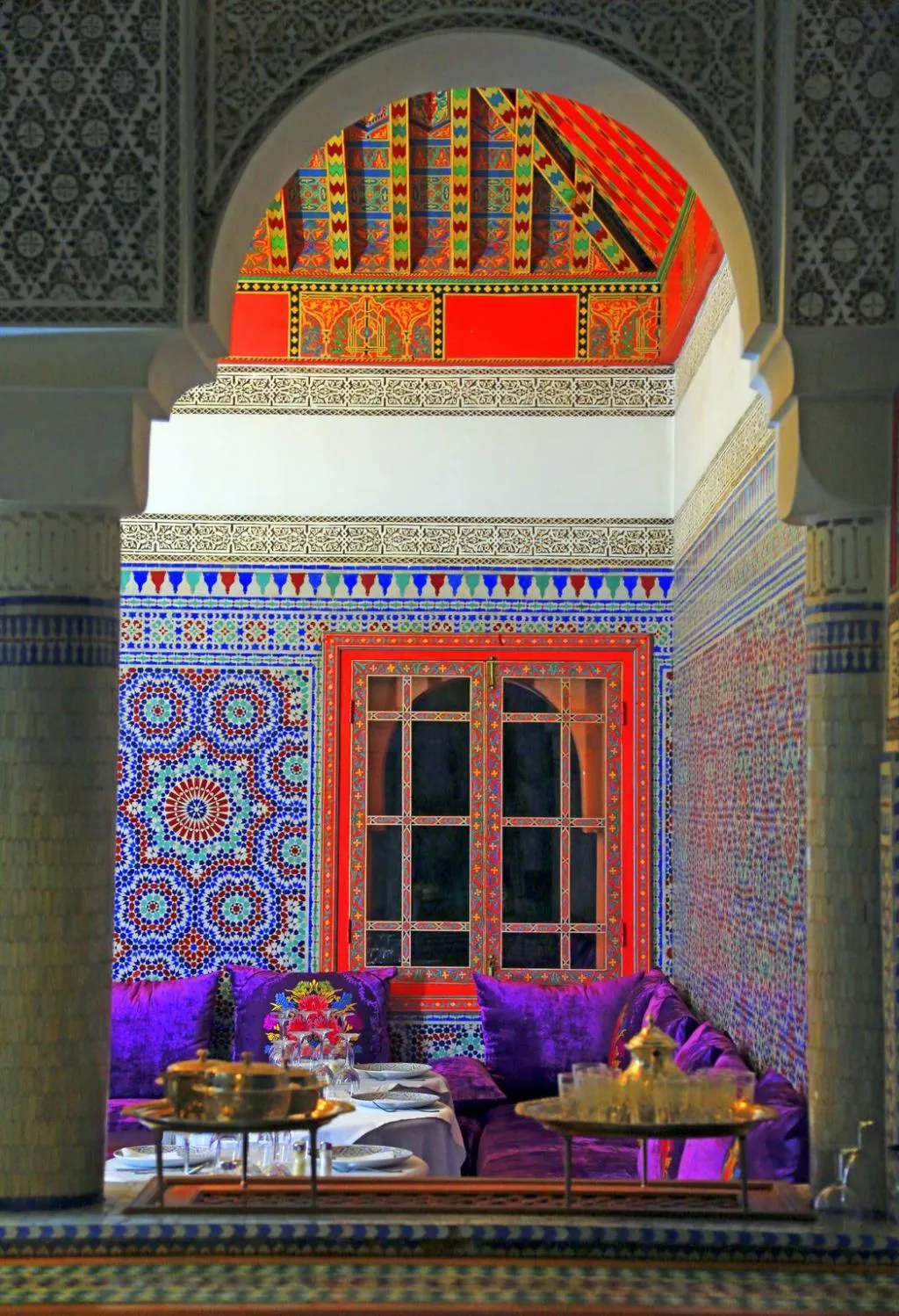 Restaurant, Rose Aqua Park Hotel, Marrakech