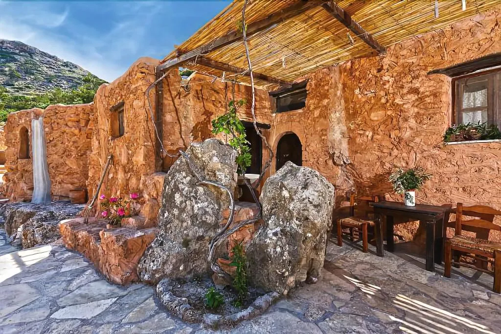 General view, Aspros Potamos, Crete