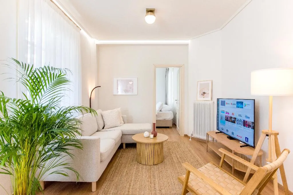 APARTMENT TWO BEDROOMS ONE BATHROOM Room, White Lotus by halu!, Halkidiki