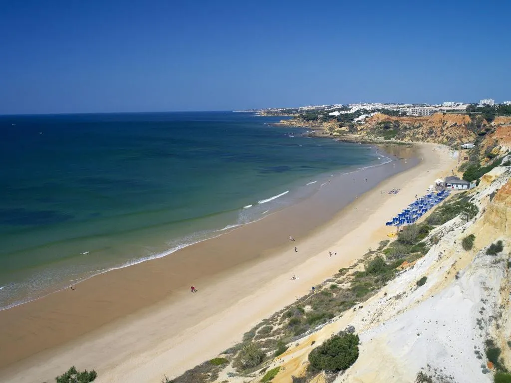 Beach, Pine Cliffs Gardens, Algarve