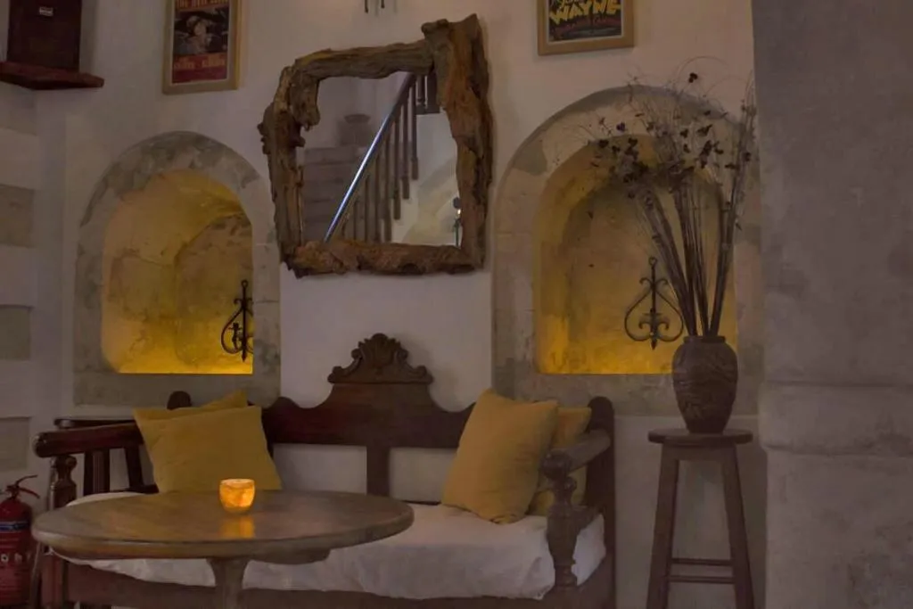Lobby, Byzantine Hotel, Crete