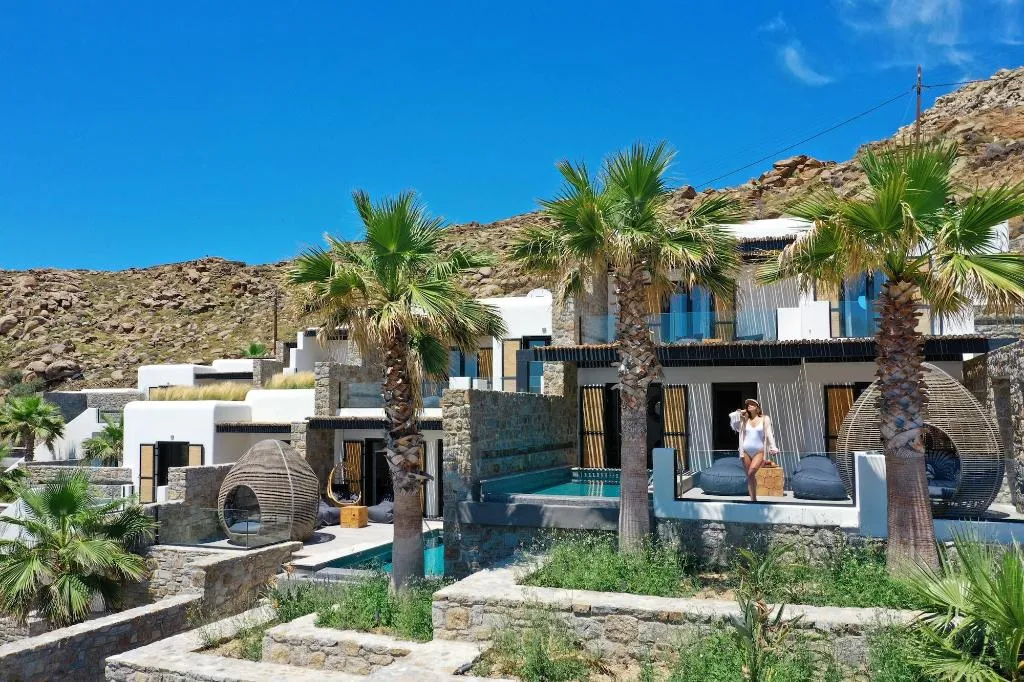 General view, Tropicana Hotel, Mykonos