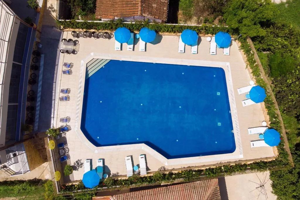 Terrace, Angelo Del Arte Estate, Corfu