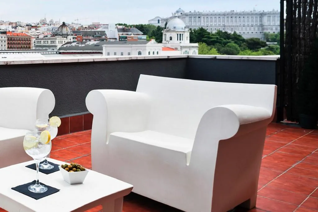 Terrace, Acta Madfor Hotel, Madrid