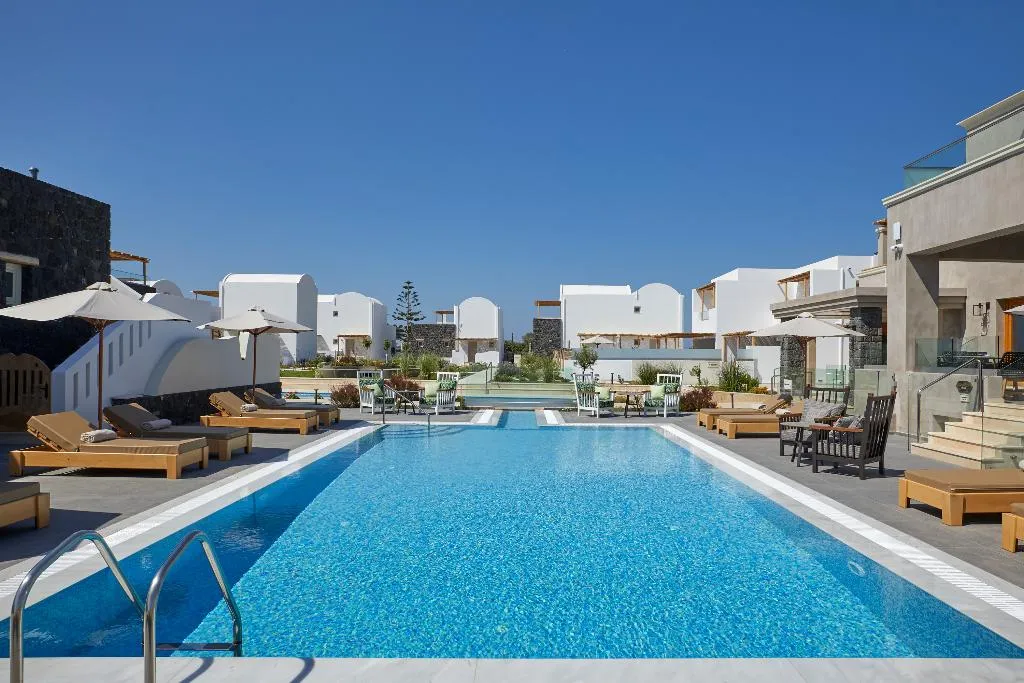 General view, Sea Breeze Santorini Beach Resort, Curio Collectio, Santorini