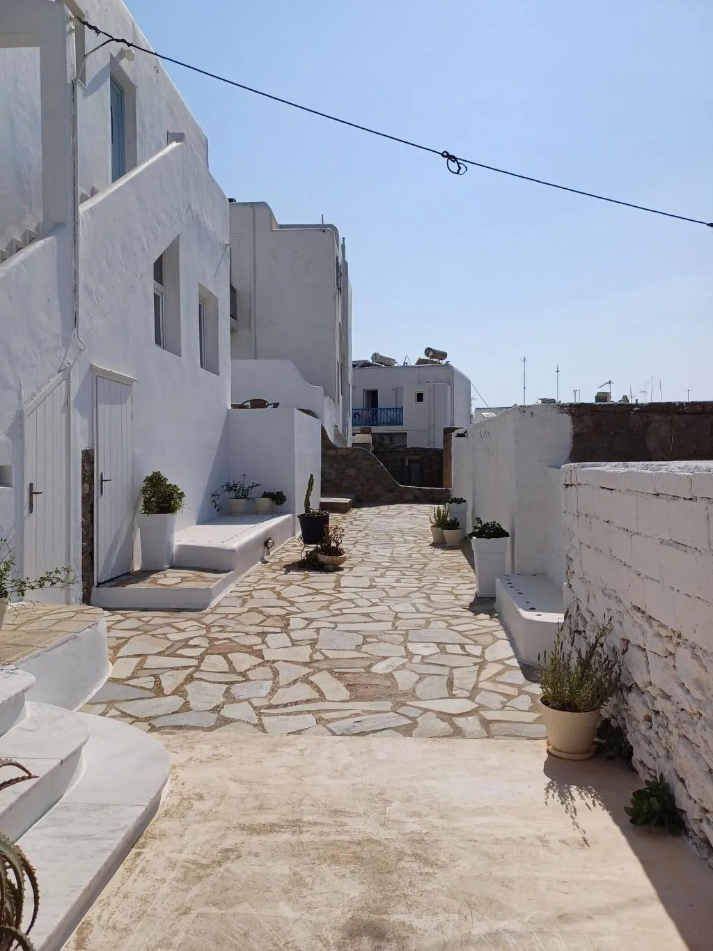 General view, Manos Rooms, Mykonos