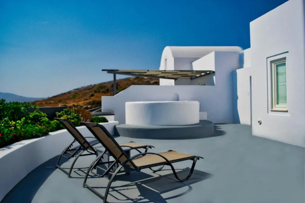 SUITE WITH JACUZZI Room, Amber Light Villas, Santorini