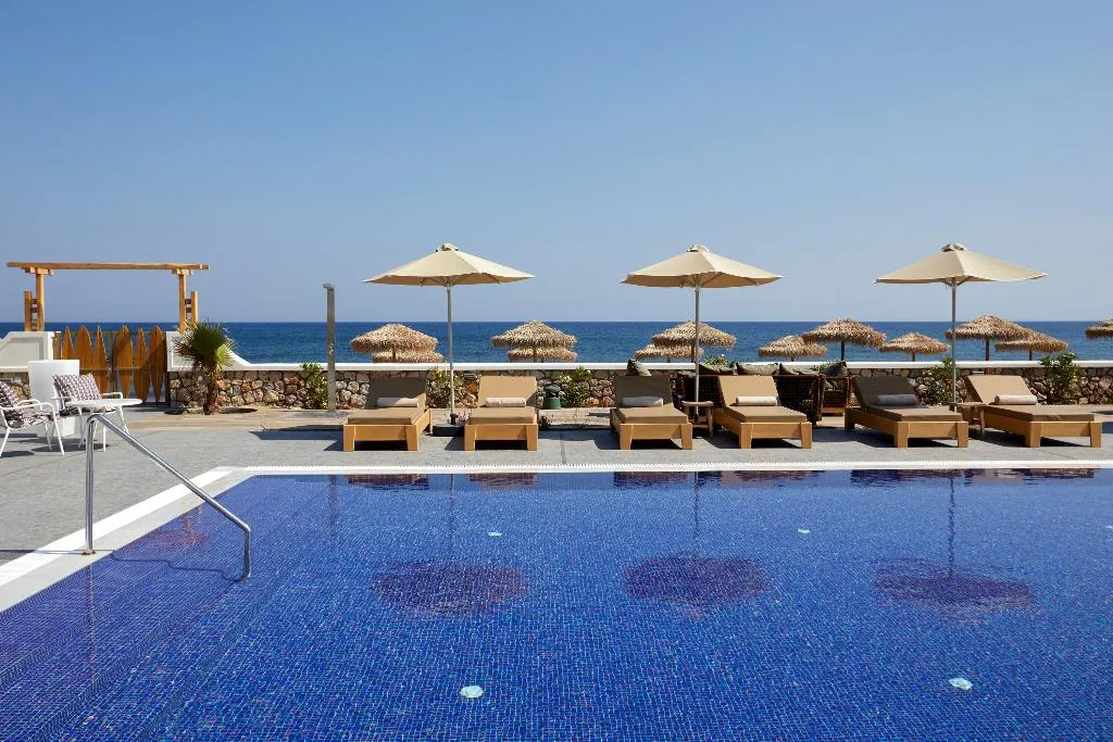 General view, Sea Breeze Santorini Beach Resort, Curio Collectio, Santorini