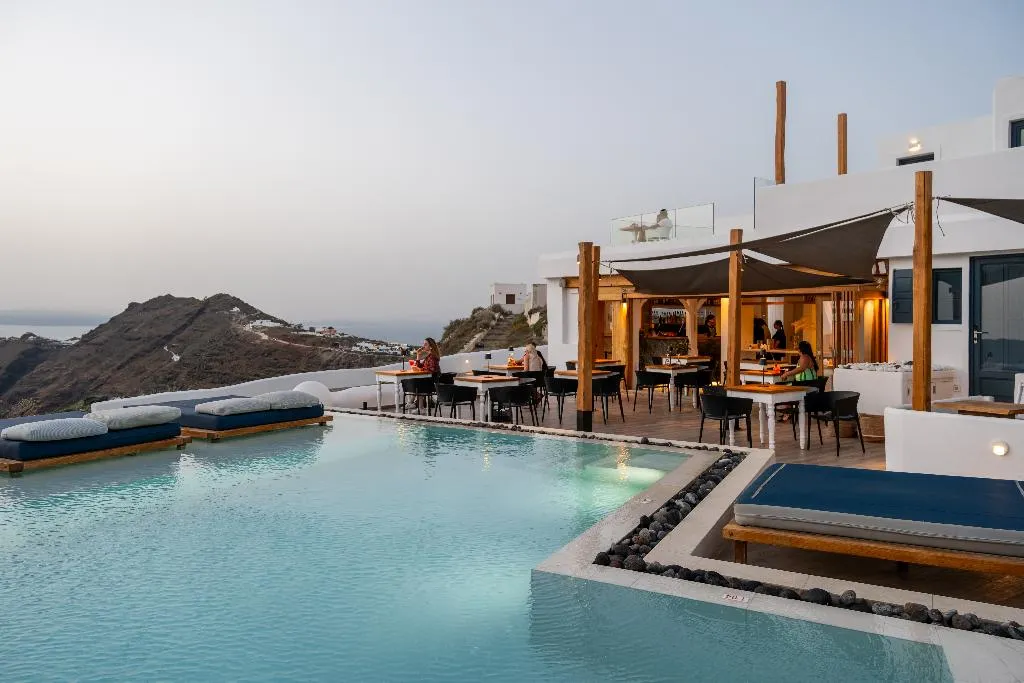 General view, Amaze Suites, Santorini