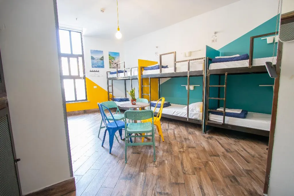 Bed in dormitory WITH SHARED BATHROOM Room, Ostello Bello Napoli, Naples