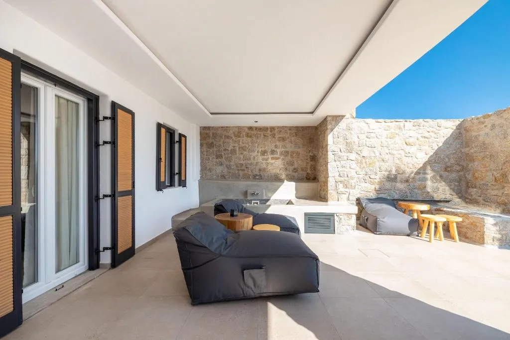 Terrace, Tropicana Hotel, Mykonos