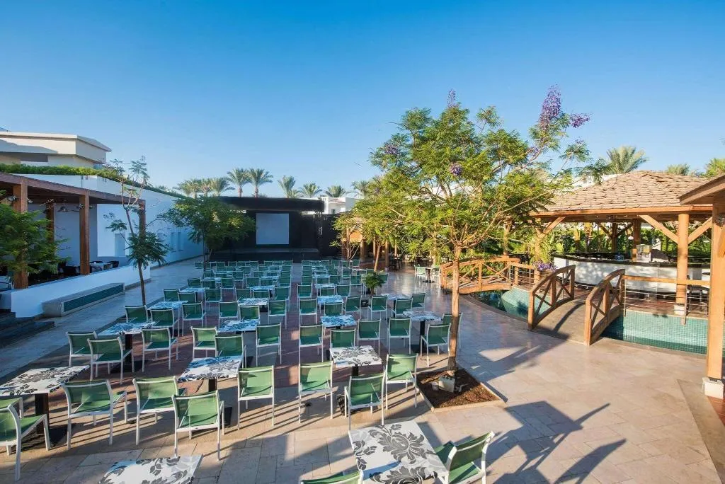 Terrace, Sentido Reef Oasis Senses Resort, Red Sea Riviera