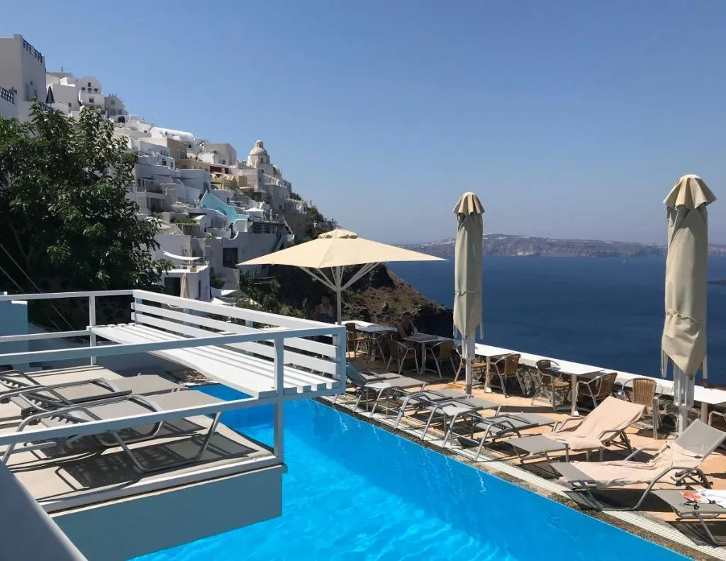 Pool, Panorama Suites, Santorini